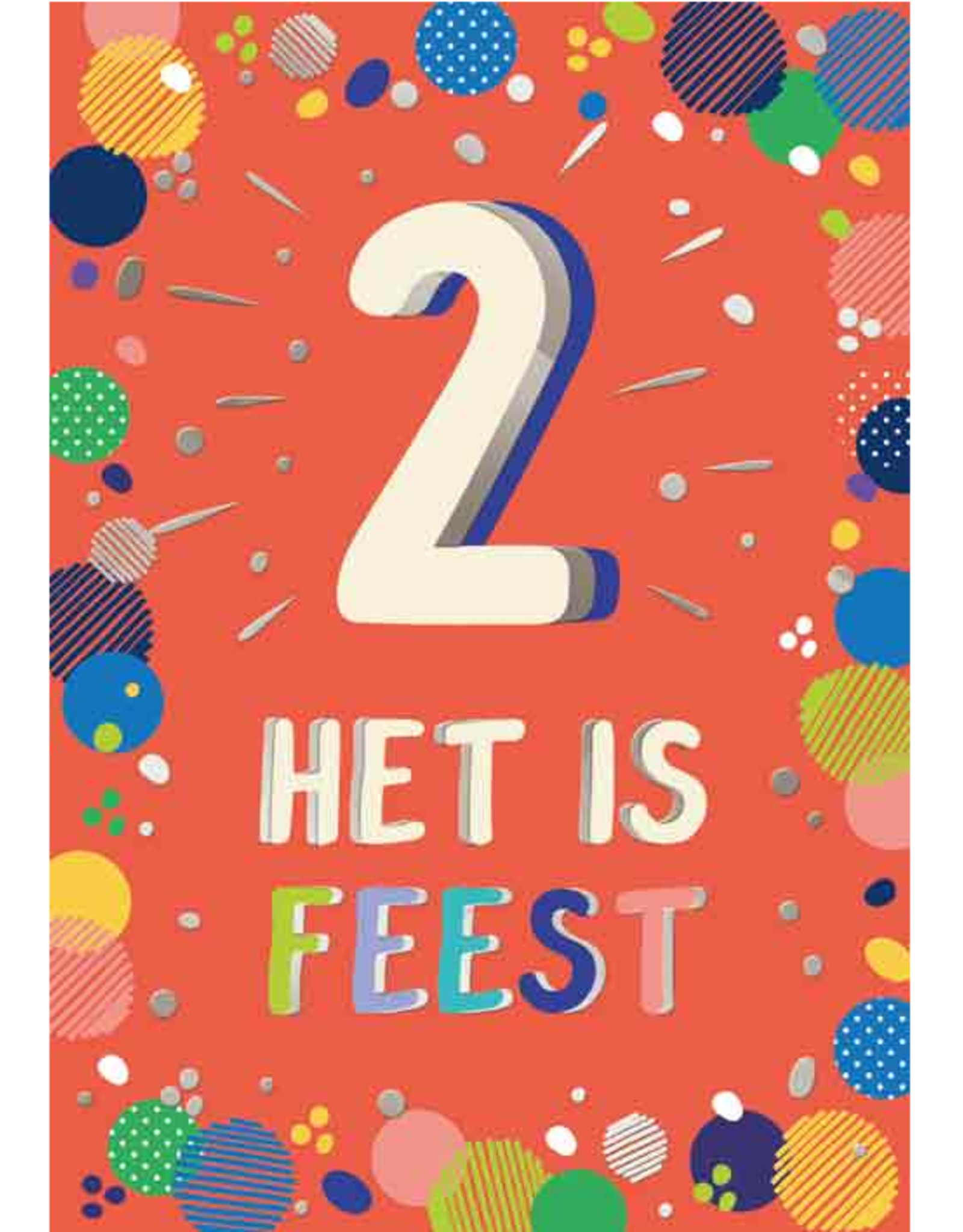 2 Het is Feest - Wenskaart Celebrate