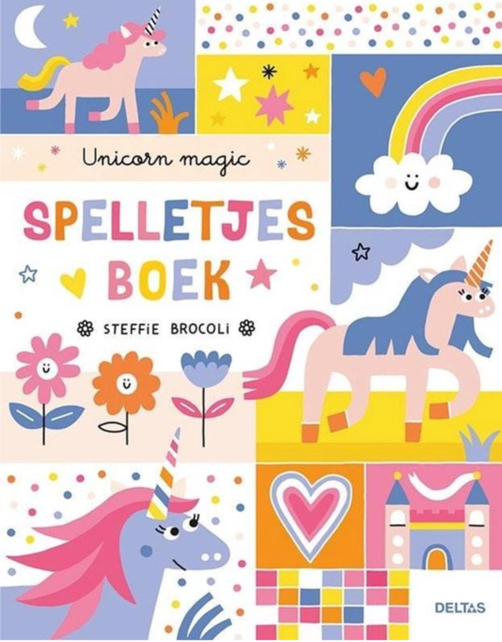 Deltas Unicorn magic spelletjesboek - Deltas