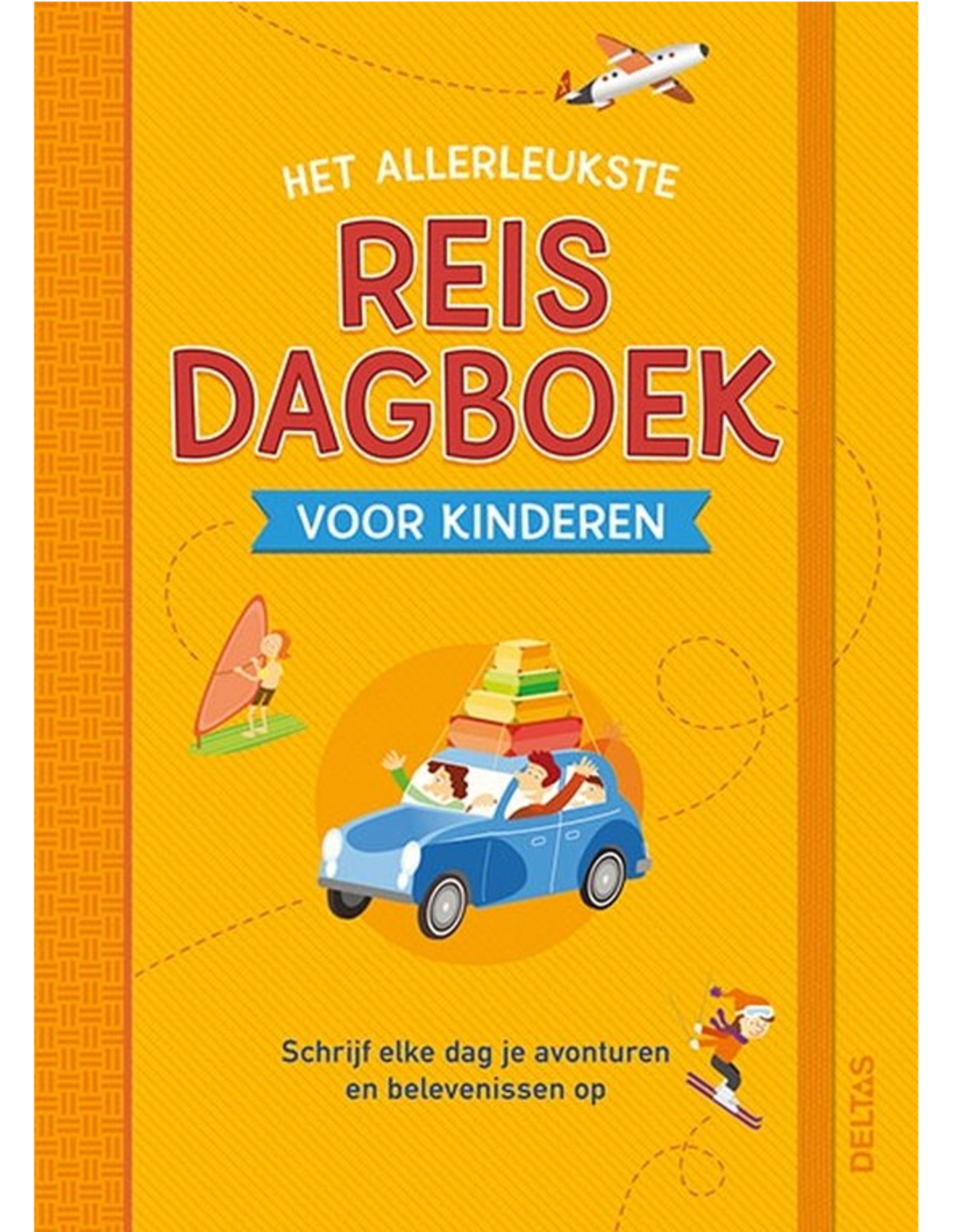 Deltas Het Allerleukste Reisdagboek voor Kinderen - Deltas