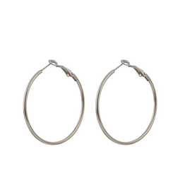 Day & Eve by Go Dutch Label Oorbellen (E0412-40-1) Zilver 2mm - Day & Eve by Go Dutch Label