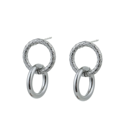 Day & Eve by Go Dutch Label Oorbellen (E0848-1) Zilver - Day & Eve by Go Dutch Label.