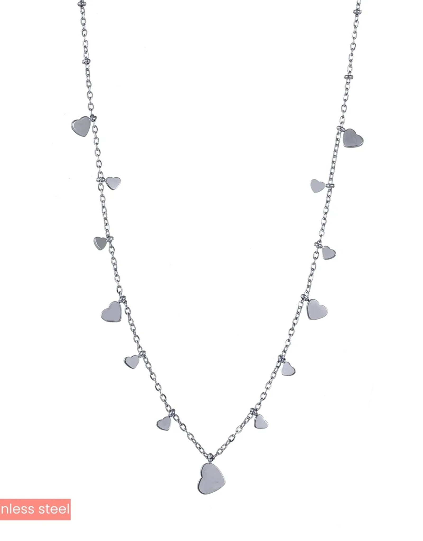 Day & Eve by Go Dutch Label Ketting (N4499-1) Zilver - Day & Eve by Go Dutch Label