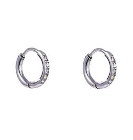Day & Eve by Go Dutch Label Oorbellen (E4476-1) 10mm Zilver - Day & Eve by Go Dutch Label.