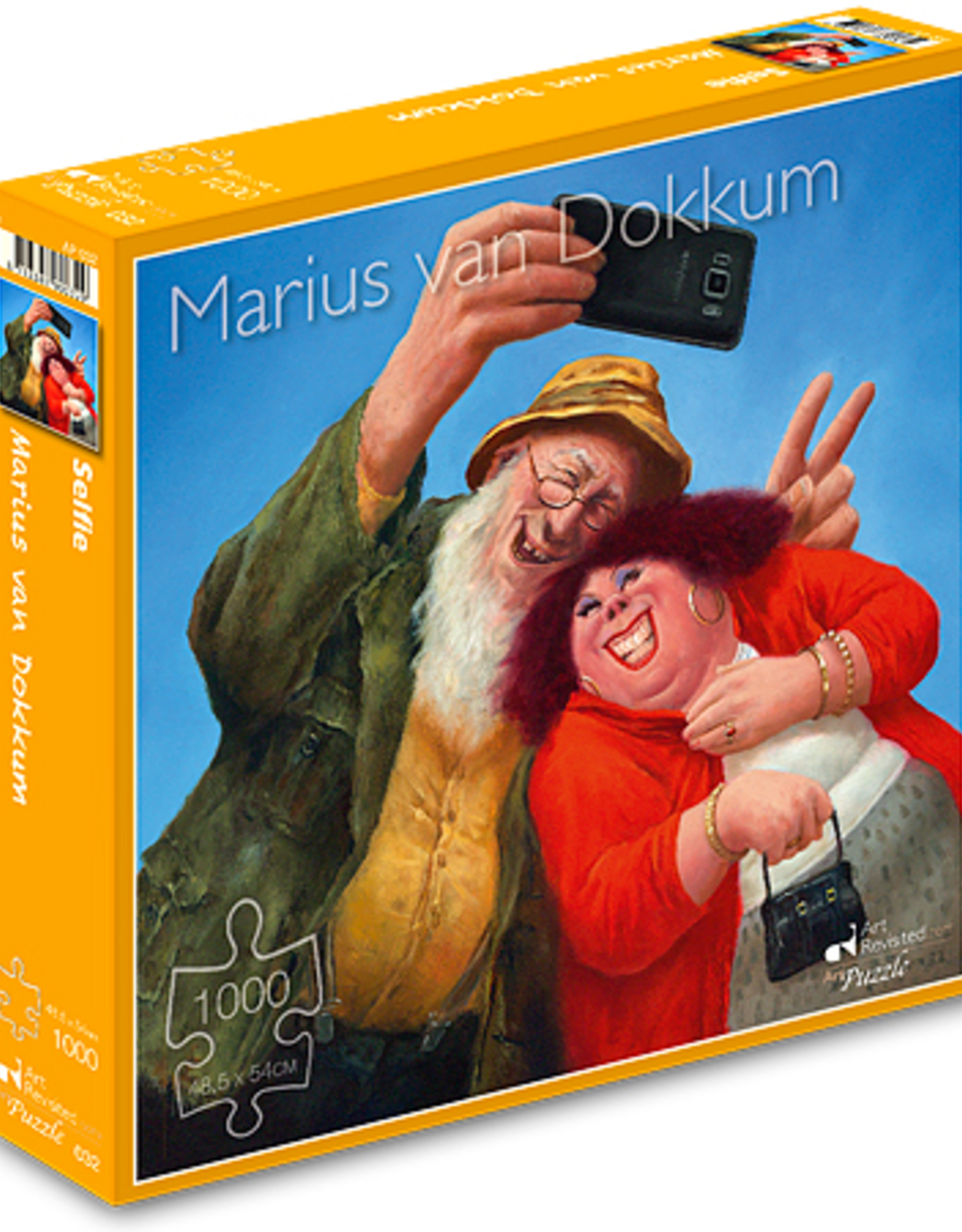 Puzzel "Selfie" Marius van Dokkum 48,5x54cm / 1000pcs