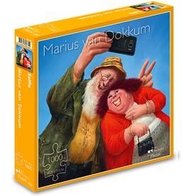 Puzzel "Selfie" Marius van Dokkum 48,5x54cm / 1000pcs