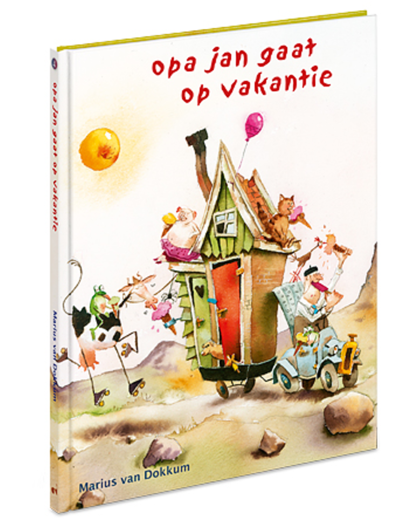 Opa Jan gaat op Vakantie (nr4) - Marius van Dokkum