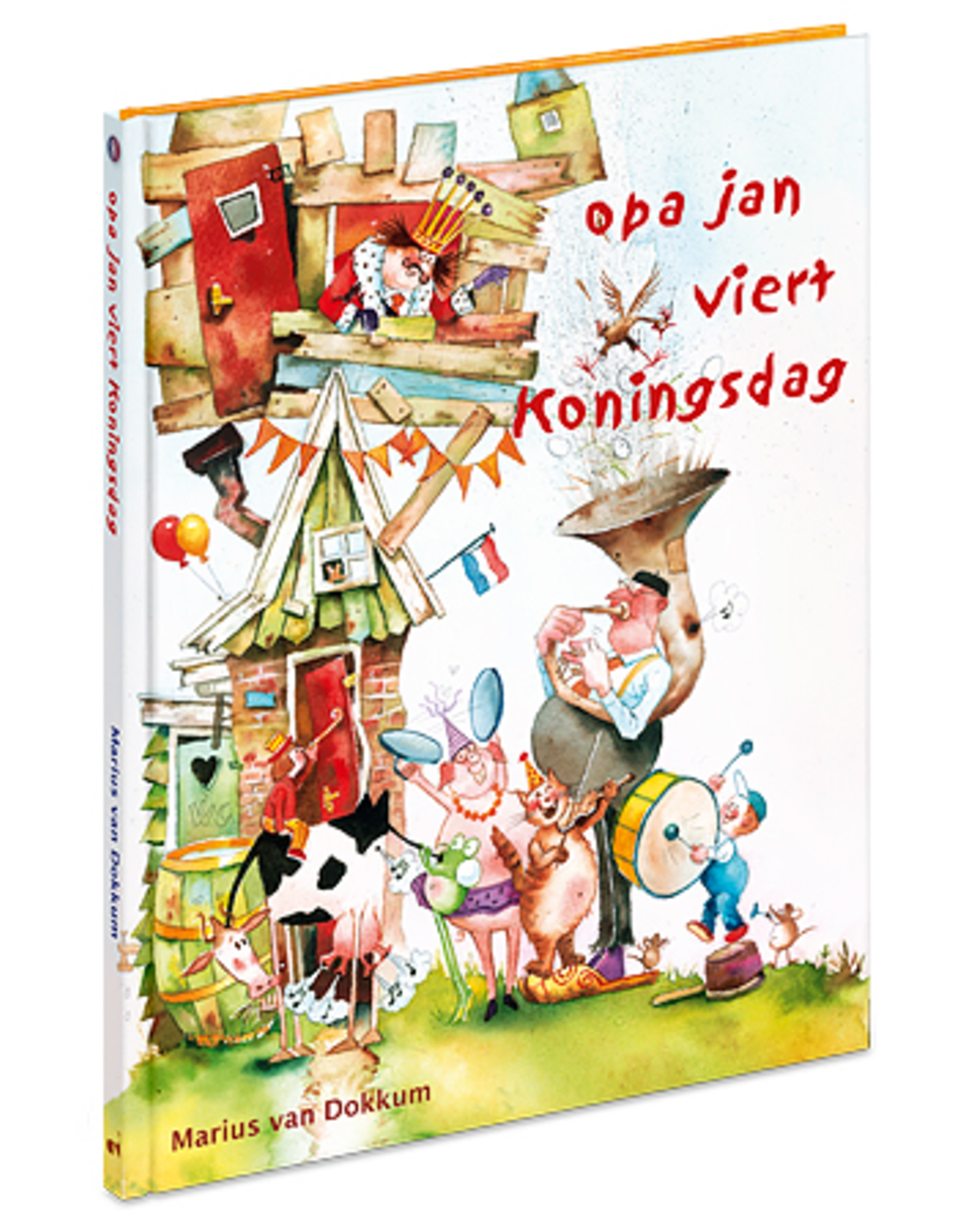 Opa Jan viert Koningsdag (nr6) - Marius van Dokkum