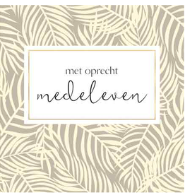 Met Oprecht Medeleven - Wenskaart Compassion