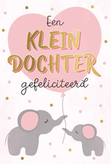 Een KleinDochter Gefeliciteerd - Wenskaart Everyday