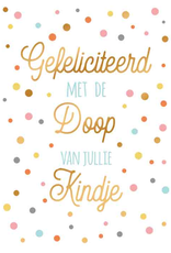 Gefeliciteerd met de Doop van jullie Kindje - Wenskaart Everyday