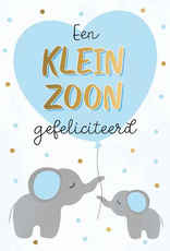 Een KleinZoon Gefeliciteerd - Wenskaart Everyday