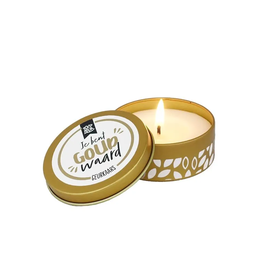 100% Leuk Geurkaars "Goud Waard" - 100% Leuk
