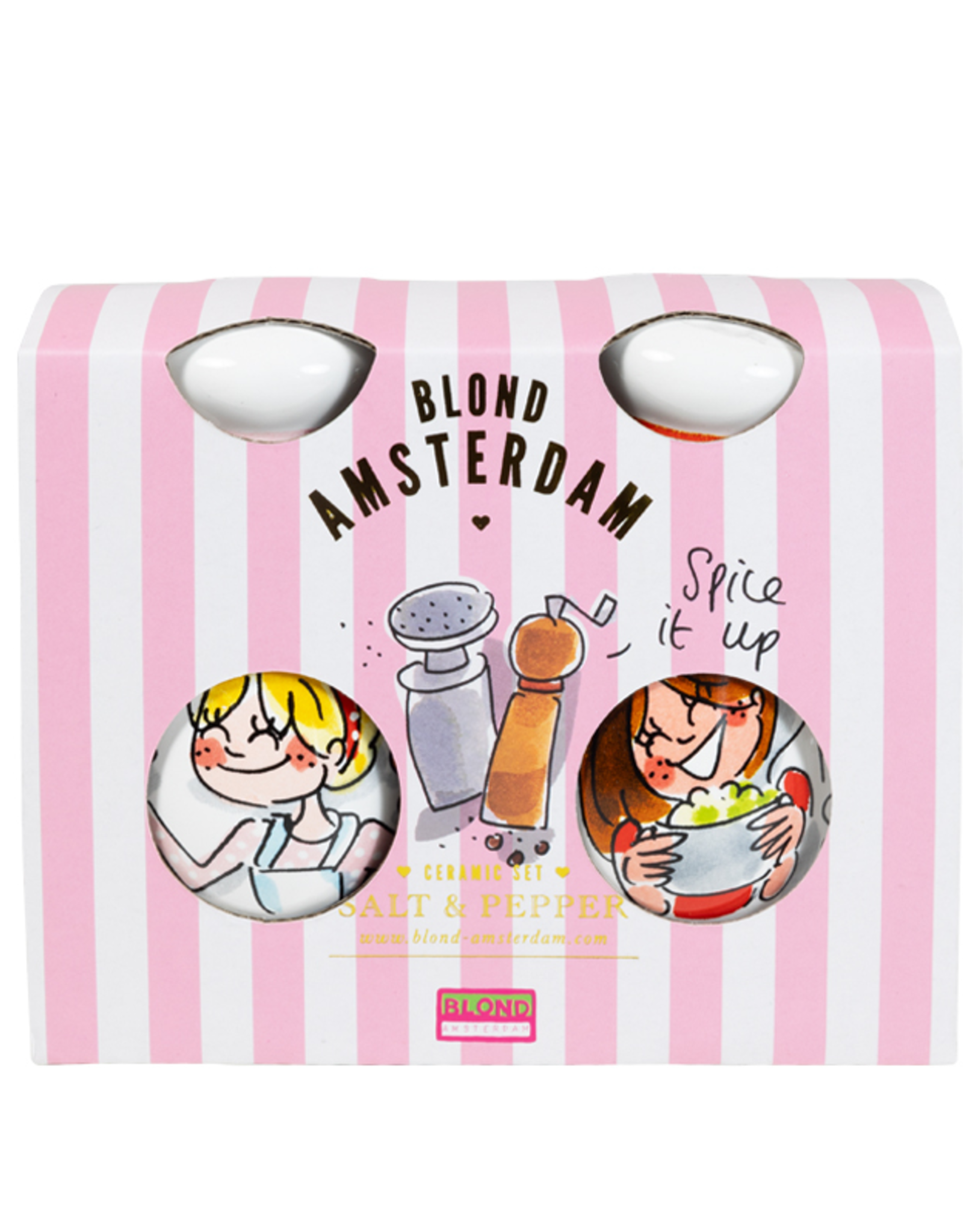 Blond Amsterdam Peper & Zout Stel "Even Bijkletsen" - Blond Amsterdam