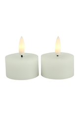 Theelicht rustiek Ø4CM LED wit - Countryfield