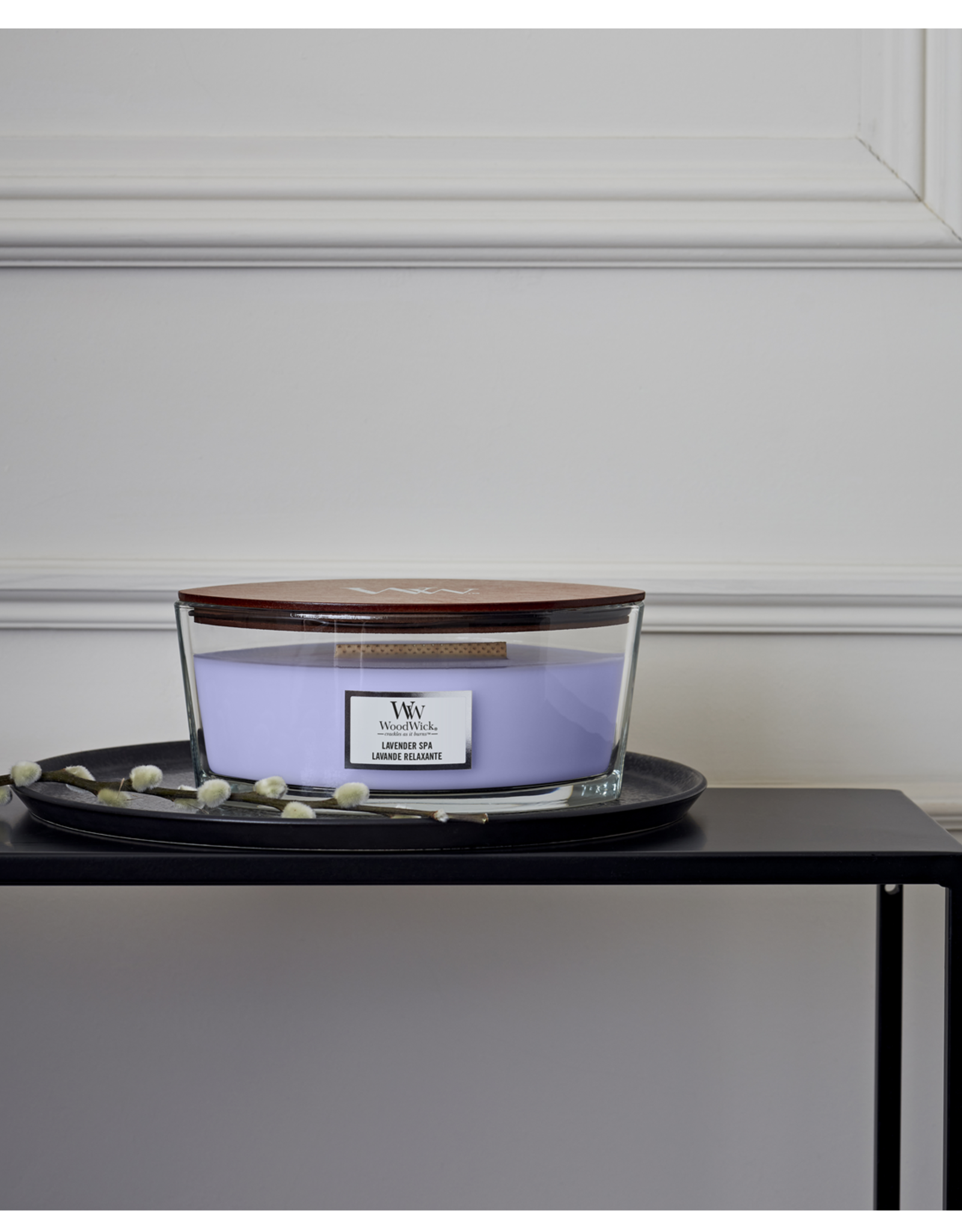 WoodWick Kaars WoodWick "Lavender Spa" Ellipse- WoodWick