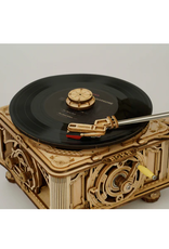 Robotime Classical Gramophone (elektrisch model) - Robotime