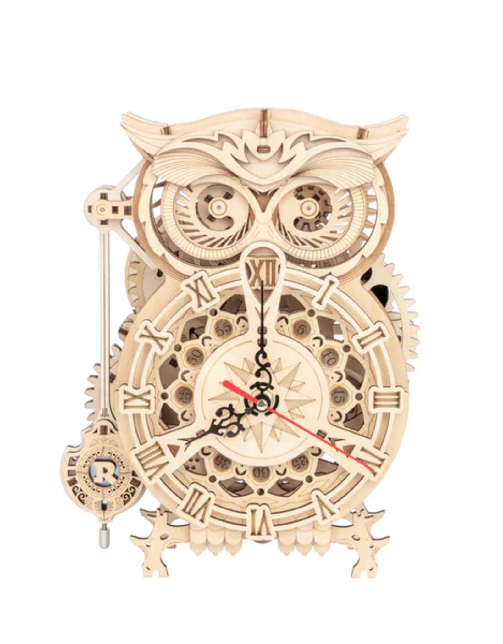 Rolife by Robotime Owl Clock - Robotime
