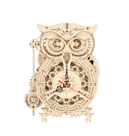 Rolife by Robotime Owl Clock - Robotime