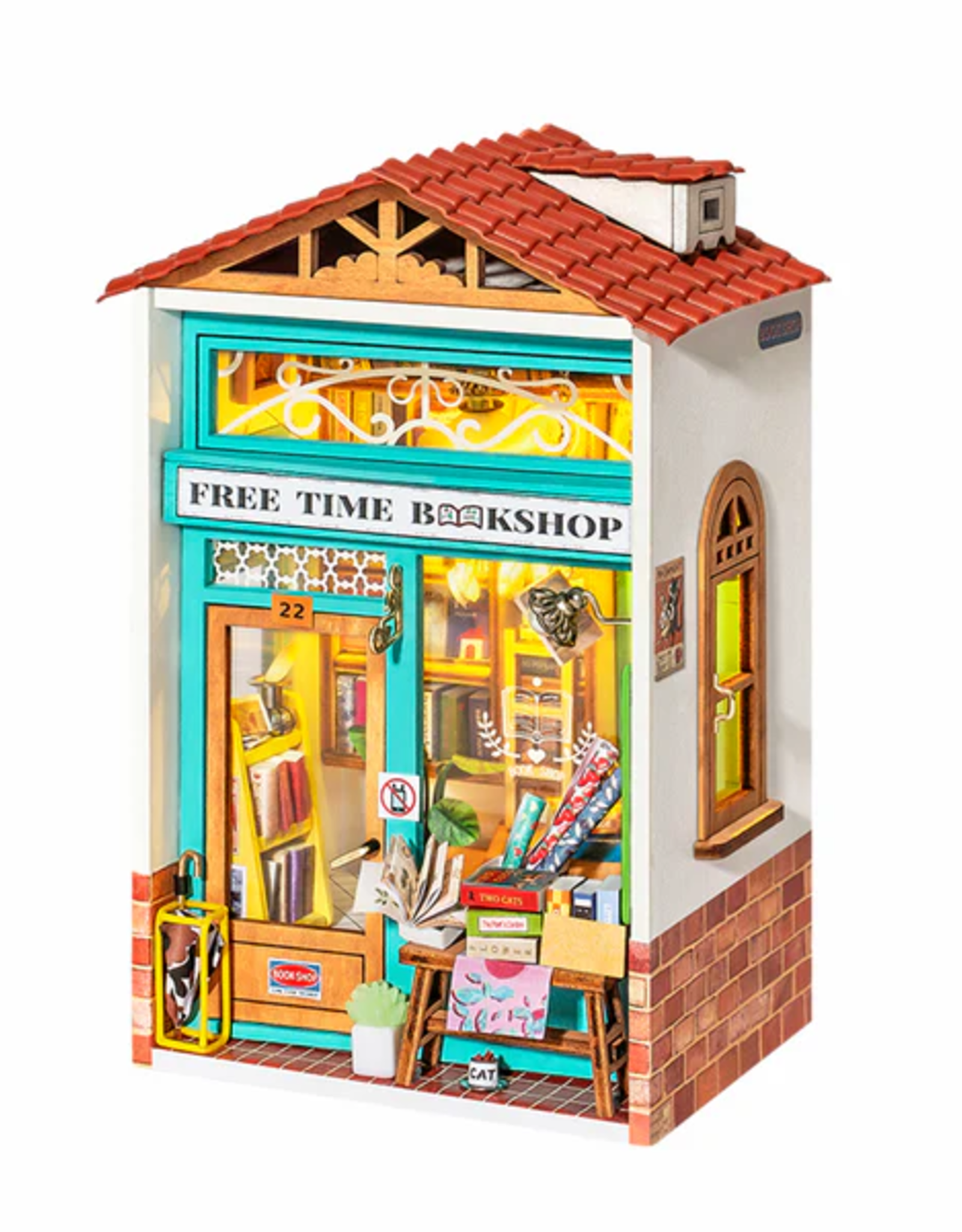 Robotime Free Time Bookshop - Robotime