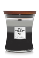 WoodWick Kaars WoodWick Trilogy "Warm Woods" medium - WoodWick