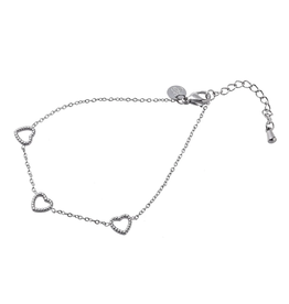 Day & Eve by Go Dutch Label Armband (B4479-1) Zilver - Day & Eve by Go Dutch Label.