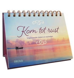 Deltas Kom tot Rust - Tafelstaander