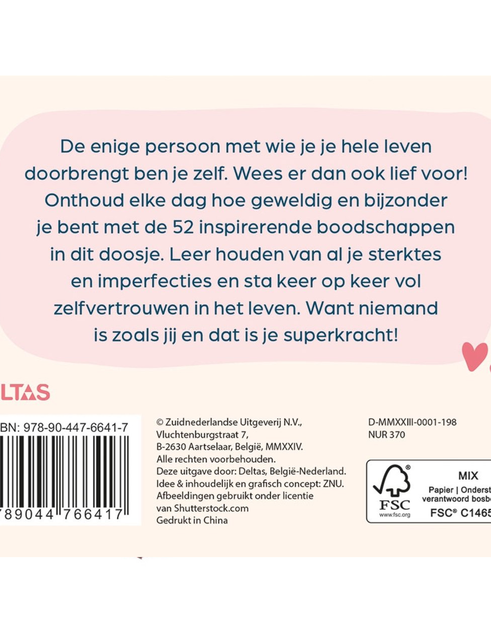 Deltas Hou van Jezelf - Inzichtkaarten