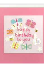Happy Birthday to You - Wenskaart Paper Shakies