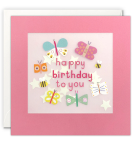 Happy Birthday to You - Wenskaart Paper Shakies