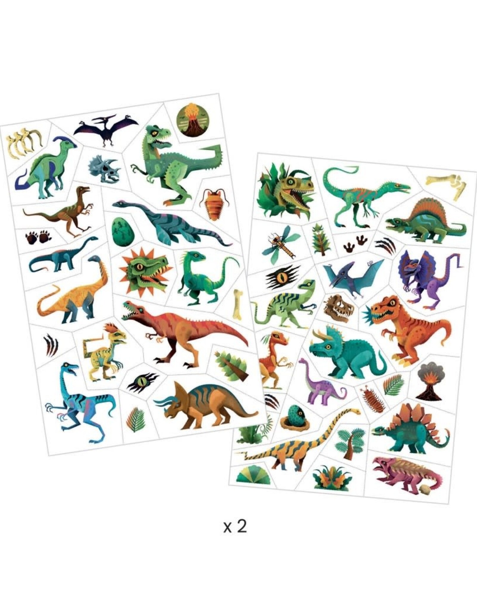 Djeco Tattoos Dino Club - Djeco