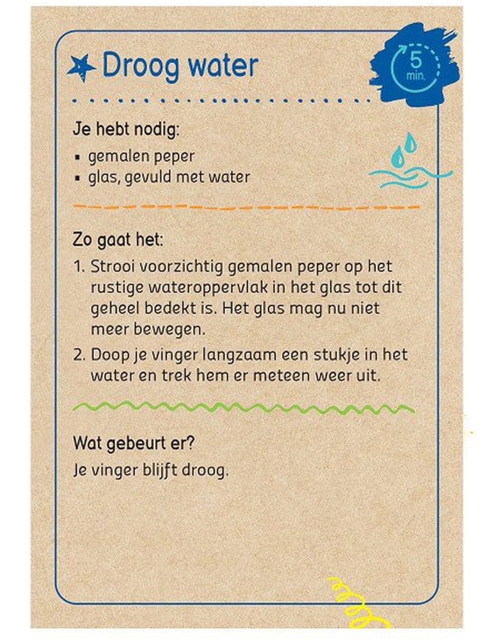 Deltas Supercoole Experimenten - Doos met kaarten