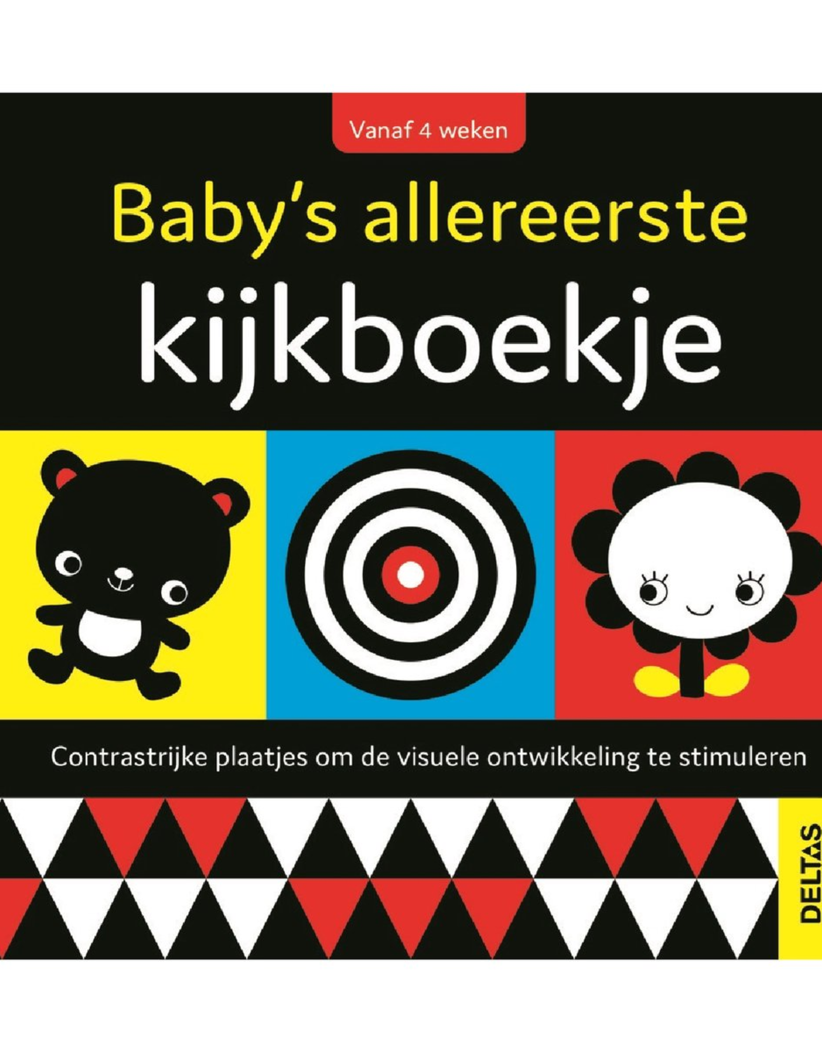 Deltas Baby's allereerste kijkboekje (vanaf 4 weken)
