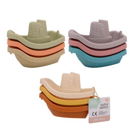 Bad Bootjes (1 set met 3 bootjes) - Bio Plastic