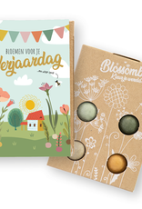 Bloembommetjes Giftbox mini "Bloemen voor je Verjaardag" - Blossombs