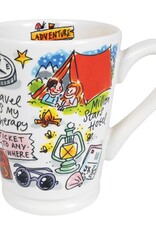 Blond Amsterdam Beker Love to Travel 0,5l - Blond Amsterdam