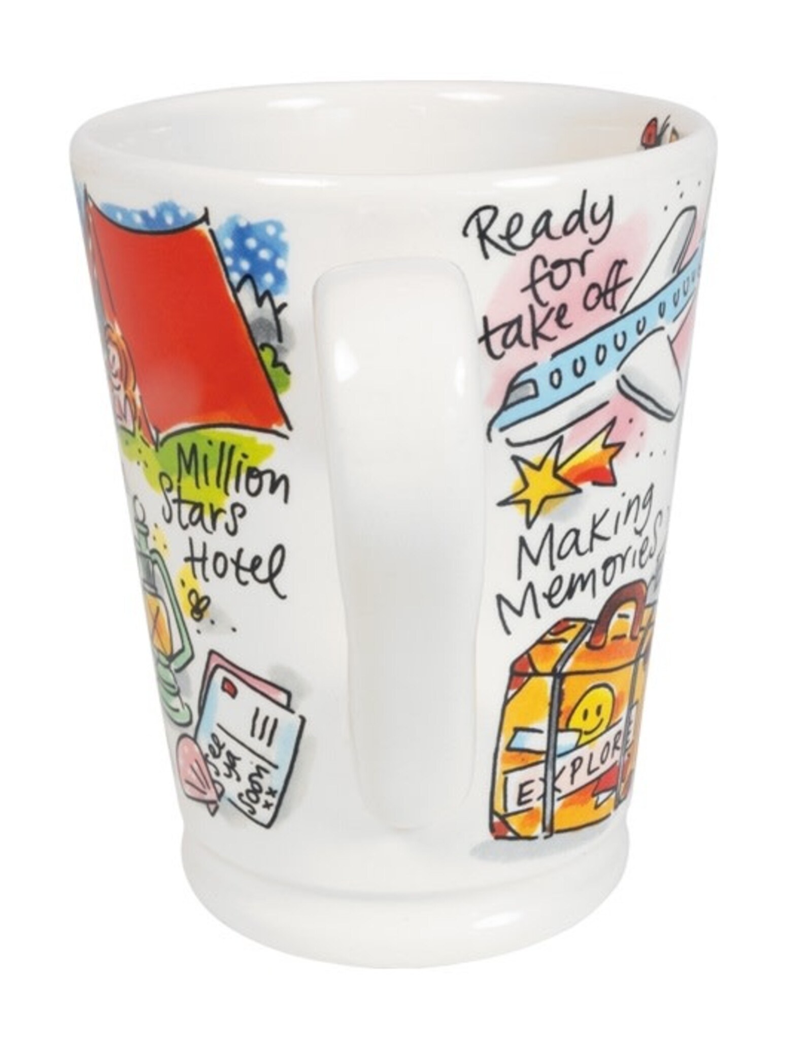 Blond Amsterdam Beker Love to Travel 0,5l - Blond Amsterdam