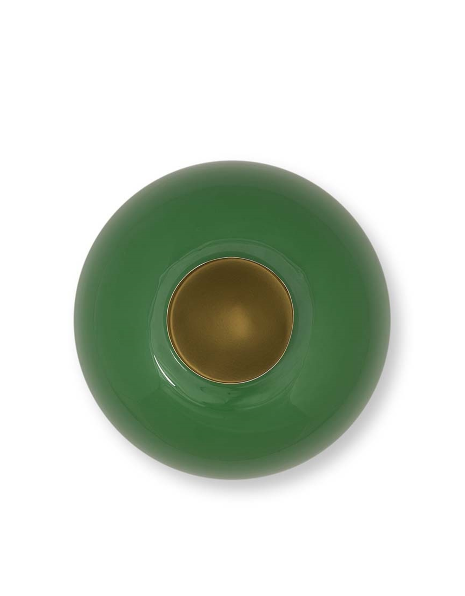 Pip Studio Vaas Metaal groen 23cm - Pip Studio
