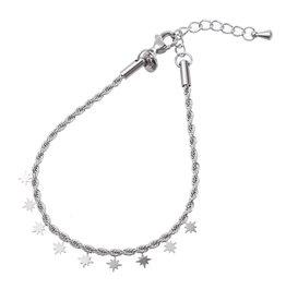 Day & Eve by Go Dutch Label Armband (B4773-1) Zilver - Day & Eve by Go Dutch Label.