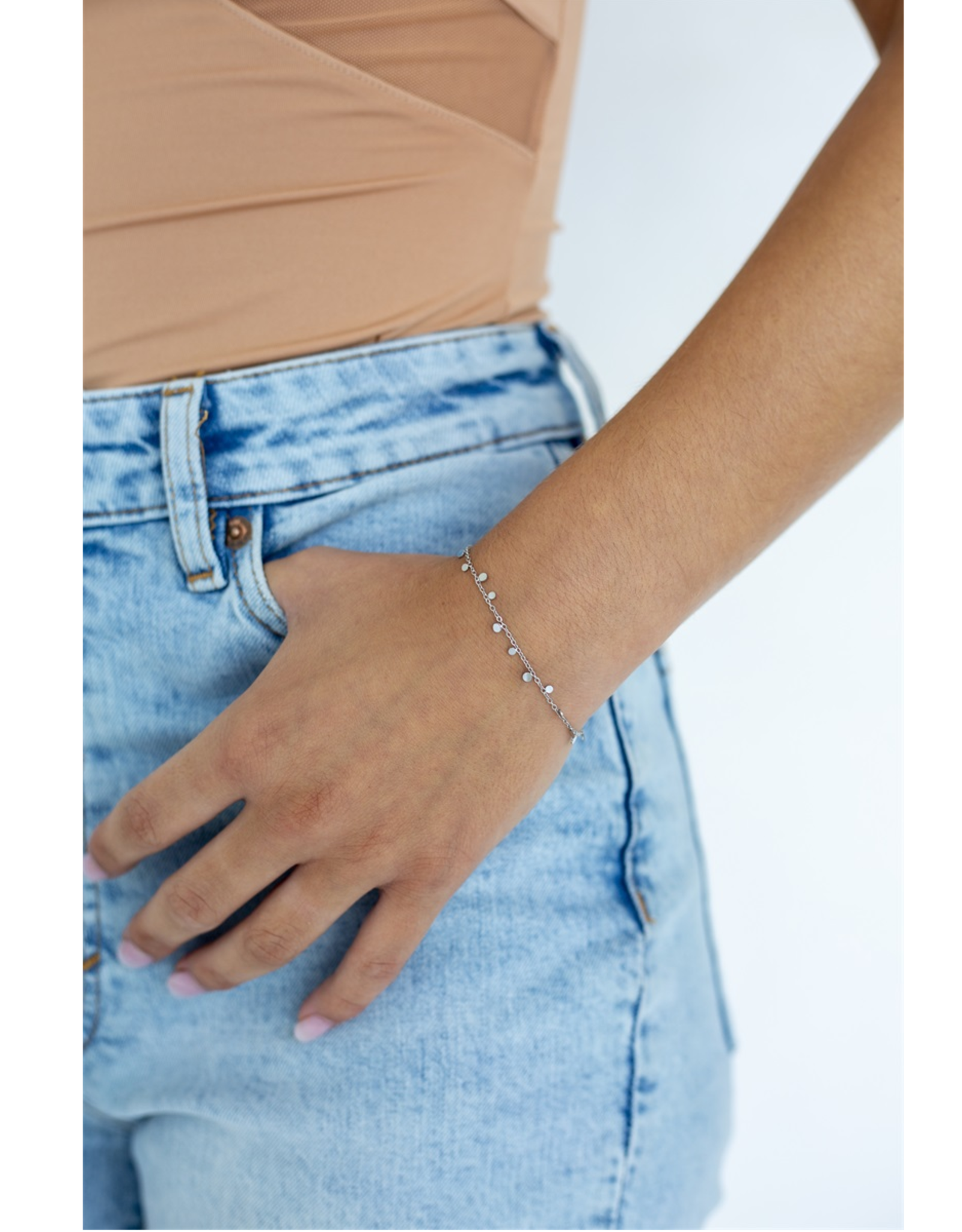 Day & Eve by Go Dutch Label Armband (B9310-1) Zilver - Day & Eve by Go Dutch Label