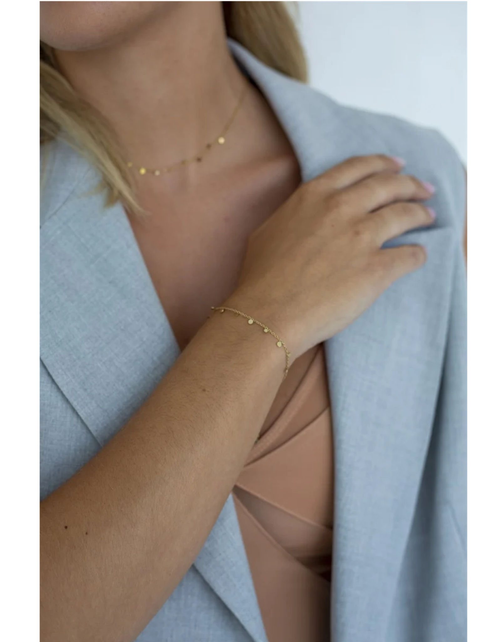 Day & Eve by Go Dutch Label Armband (B9310-2) 14K Goud - Day & Eve by Go Dutch Label
