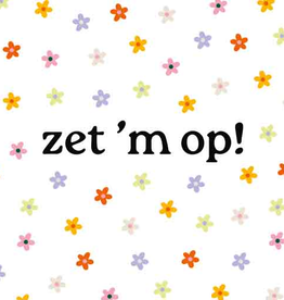 Zet 'm op! - Wenskaart Liefs