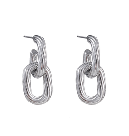 Day & Eve by Go Dutch Label Oorbellen (E3756-1) Zilver - Day & Eve by Go Dutch Label.