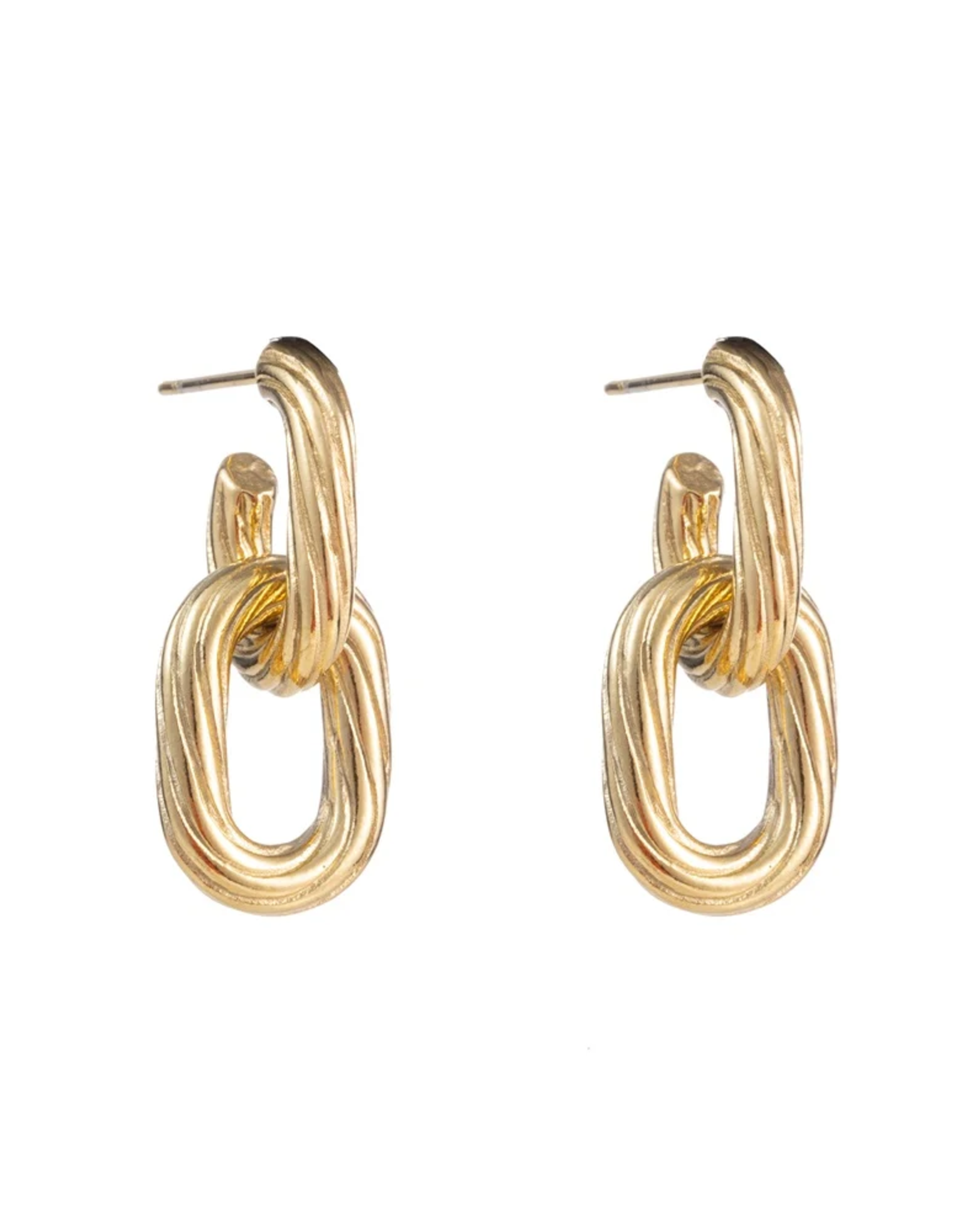 Day & Eve by Go Dutch Label Oorbellen (E3756-2) 14K Goud - Day & Eve by Go Dutch Label