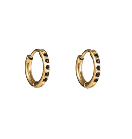 Day & Eve by Go Dutch Label Oorbellen (E4476-3) 10mm 14K Goud - Day & Eve by Go Dutch Label.