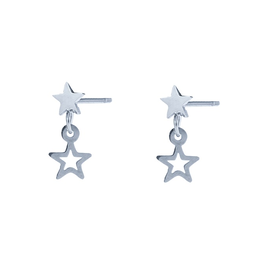 Day & Eve by Go Dutch Label Oorbellen (E4805-1) Zilver - Day & Eve by Go Dutch Label.