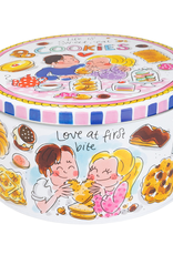 Blond Amsterdam Blik rond Cookies "Even Bijkletsen" - Blond Amsterdam