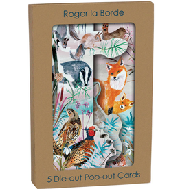 5 Pop-Up Kerstkaarten in doosje - Roger la Borde