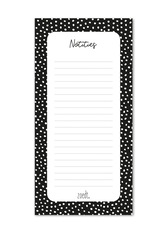 Zoedt Notitieblok zwart met dots patroon - Zoedt
