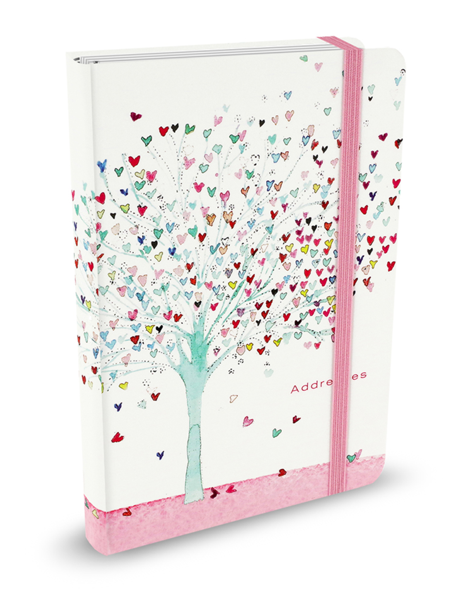 Adresboek A6 Peter Pauper Tree of Hearts - Comello