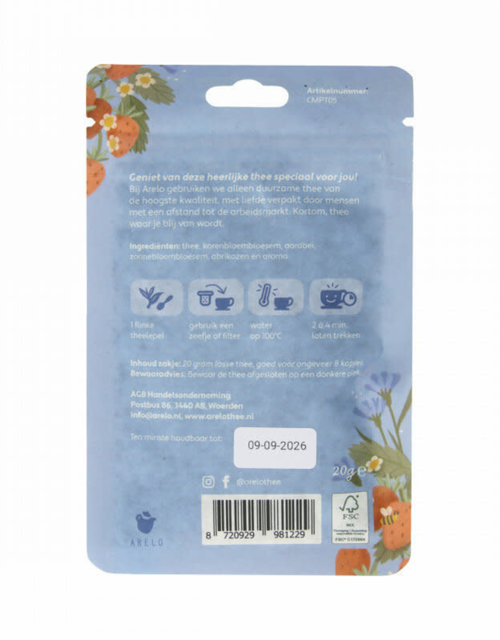 Arelo thee & accessoires Complimententhee - Je bent een topper